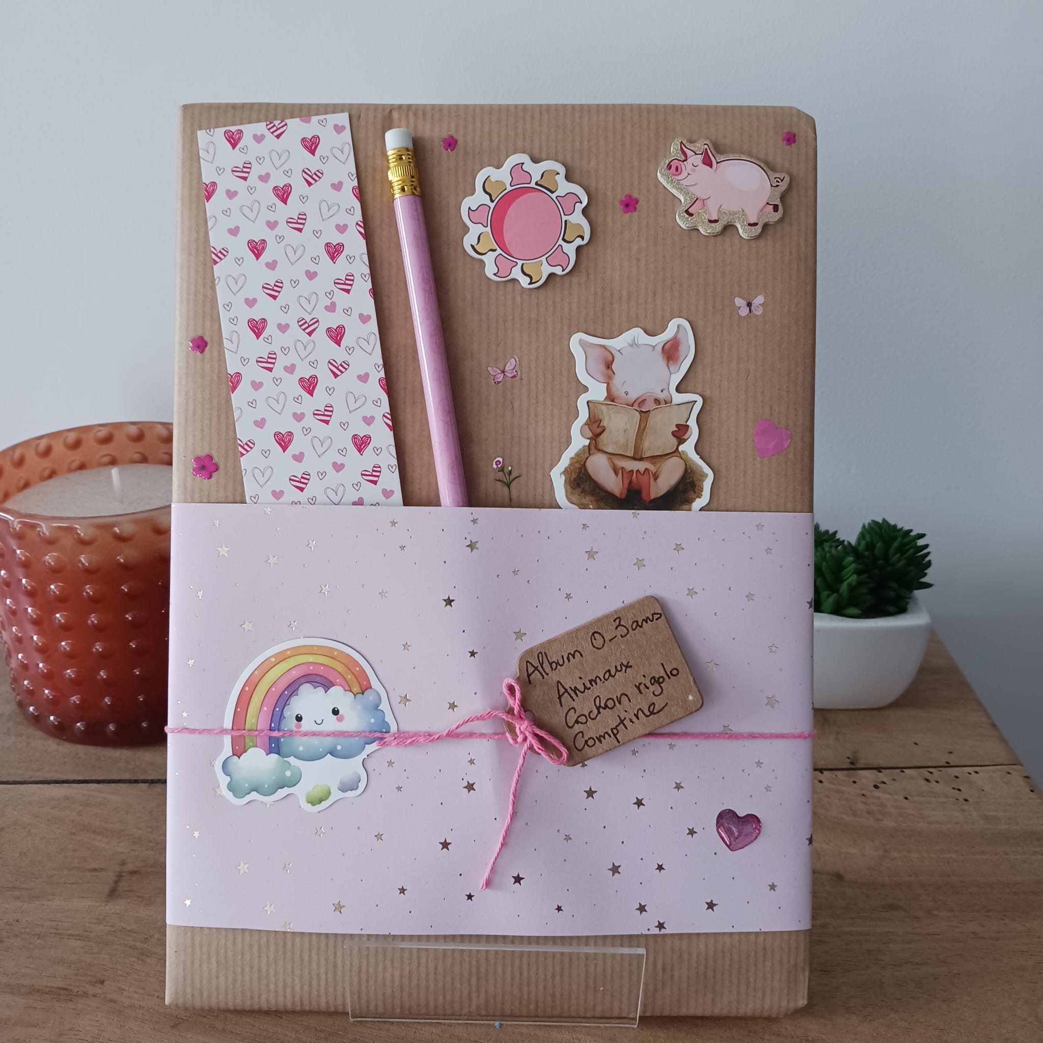 Album (0-3 ans) (Animaux / Cochon rigolo / Comptines)